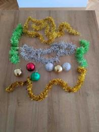 Regalo Guirnaldas y bolas navideñas