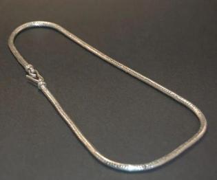 Cordón macizo en Plata de Ley 995