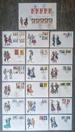 Sellos sobres 1er dÍa tema europa