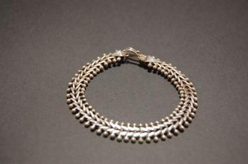 Pulsera maciza de Plata de Ley 999