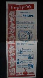 Antiguo folleto de philips aÑos 50