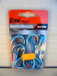 REGALO SET DE 7 GANCHOS ROSCADOS