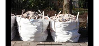 regalo escombro para relleno en sacas